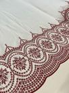 Tecido Laise Richilieu Barrada premium 100% algodão (1m x 1,30m)