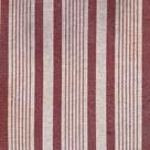 Tecido Linho Estampado Listrado Vermelho - 1,50m de Largura