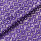 Tecido Litúrgico Brocado Koine 1,0m x 1,5m larg des 046 - Roxo