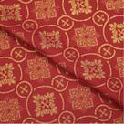 Tecido Litúrgico Brocado Koine 3,0m x 1,5m larg des 3394 - Vermelho