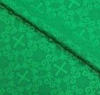 Tecido Litúrgico Jacquard Color 1,0m x 2,80m larg des 7855 - Verde
