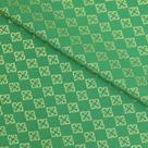 Tecido Litúrgico Lurex 1,0m x 1,40m larg des F - Verde
