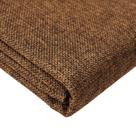 Tecido M Mute Touch 203x145 cm de espessura: linho, marrom escuro Tecido M Mute Touch 203x145 cm de espessura: linho, marrom escuro