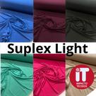 Tecido Malha Suplex Light Poliester Liso 1m x 1,60m