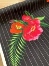 Tecido Neoprene Estampa Floral Listras (0,50cm x 1,40mts) Tecido Neoprene Estampa Floral Listras (0,50cm x 1,40mts)