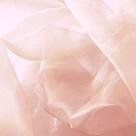 Tecido Organza Transparente 152 cm de Largura, Leve, Rosa Bebê