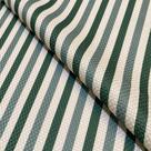 Tecido Oslo Estampado Listrado Verde Oliva - 1,40m de Largura