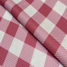 Tecido Oslo Estampado Xadrez Rosa - 1,40m de Largura