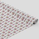 Tecido Oxford Estampado Dupla Coelho da Páscoa Aquarela - 1,40m