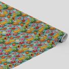 Tecido Oxford Estampado Frutas e Flores - 1,40m