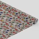 Tecido Oxford Estampado Meia Natalina Cinza Poa- 1,40m Tecido Oxford Estampado Meia Natalina Cinza Poa- 1,40m