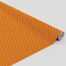 Tecido Oxford Estampado Mini Poá Laranja - 1,40m