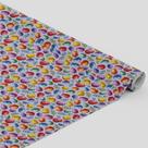 Tecido Oxford Estampado Ovos de Páscoa Aquarela Colorido - 1,40m