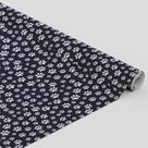 Tecido Oxford Estampado Patinhas Azul Marinho - 1,40m