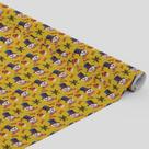 Tecido Oxford Estampado Rapport Boneco de Neve Natal Amarelo - 1,40m