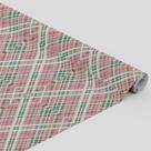 Tecido Oxford Estampado Xadrez Escocês Rosa Verde e Branco - 1,40m