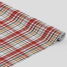 Tecido Oxford Estampado Xadrez Listrado Branco e Vermelho - 1,40m Tecido Oxford Estampado Xadrez Listrado Branco e Vermelho - 1,40m