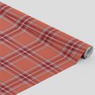 Tecido Oxford Estampado Xadrez Salmão Coral - 1,40m Tecido Oxford Estampado Xadrez Salmão Coral - 1,40m