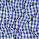 Tecido Oxford Xadrez Azul Royal - 1,50m de Largura