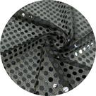 Tecido Paetê Fantasia 10 x 1,10mts Cor:Preto