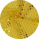 Tecido Paetê Fantasia 2 x 1,10mts Cor:Amarelo Ouro