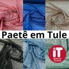 Tecido Paetê Magestic em Tule 1 metro x 1,50 MELHOR PREÇO