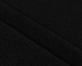 Tecido para estofamento chenille bouclé preto 140x183 cm 2 jardas