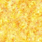 Tecido para forro de quilt 274 cm Queen's Garden algodão amarelo