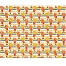 Tecido patchwork am-2594 estampado bahiana 5496 dohler 100x150cm