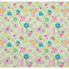 Tecido patchwork am-2594 estampado bule e xícaras 5489 dohler 50x150cm