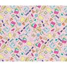 Tecido patchwork am-2594 estampado utilidades 5589 dohler 100x150cm
