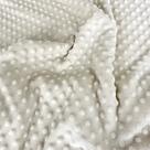 Tecido Plush Bolha soft Bubble Pipoquinha Bege - 50cmx1,60mt