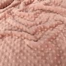 Tecido Plush/soft Bubble Pipoquinha Rosê - 1,00mx1,60m
