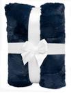 Tecido Shannon Fabrics Luxe Cuddle Cut 2 Yards Hide Navy
