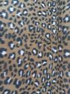 Tecido soft estampa onça 1,00 X 1,50