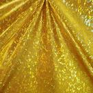 Tecido SY Fabrics Shattered Glass Hologram Spandex Dourado Tecido SY Fabrics Shattered Glass Hologram Spandex Dourado