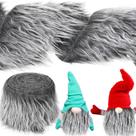 Tecido Tatuo Faux Fur 4 x 100 cm cinza para costurar artesanato DIY Tecido Tatuo Faux Fur 4 x 100 cm cinza para costurar artesanato DIY