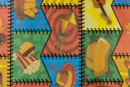 Tecido Tnt Bandeira Junina B Rolo 1,40x50m Textil Polipropileno