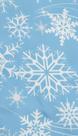 Tecido TNT Estampado Flocos Neve 1,4m X 2m