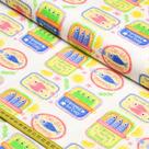 Tecido Tricoline Coleção Sardinhas : Latas Sardinhas Candy Colors (0,50x1,50) Tecido Tricoline Coleção Sardinhas : Latas Sardinhas Candy Colors (0,50x1,50)