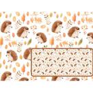 Tecido Tricoline Digital Coleção Boho Woodland Porco Espinho 50x150 cm, Fernando Maluhy