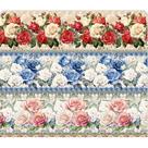 Tecido Tricoline Digital Fernando Maluhy Barrado Rosas 55x150 cm, 100% Algodão Tecido Tricoline Digital Fernando Maluhy Barrado Rosas 55x150 cm, 100% Algodão