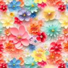 Tecido Tricoline Digital Floral 1mt x 1,50 mt 100% Algodão Artesanato, Mesa posta, Decoração - Tecido Tricoline Digital Floral 1mt x 1,50 mt 100% Algodão Artesanato, Mesa posta, Decoração -