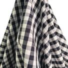 Tecido Tricoline Estampado 100% Algodão Xadrez 1,00x1,40m Cor:Preto Tecido Tricoline Estampado 100% Algodão Xadrez 1,00x1,40m Cor:Preto