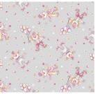 Tecido Tricoline Estampado Circus Cinza com Rosa 0,50x1,50 Mts - Caldeira Tecido Tricoline Estampado Circus Cinza com Rosa 0,50x1,50 Mts - Caldeira