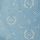 Tecido Tricoline Estampado Coroa Azul