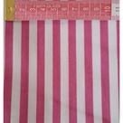 Tecido Tricoline Estampado Listrado Pink 50 x 150 cm Fernando Maluhy