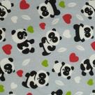 Tecido Tricoline Estampado Panda