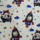 Tecido Tricoline Estampado Urso