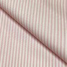 Tecido Tricoline Fio Tinto Listrado Rosa Bebê - 1,50m de Largura